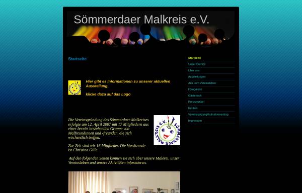 Vorschau von soemmerdaer-malkreis.jimdo.com, Sömmerdaer Malkreis