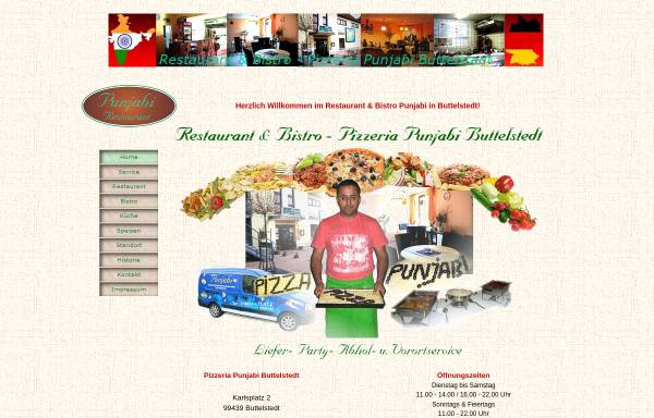 Vorschau von www.pizzeria-punjabi-buttelstedt.de, Pizzeria Punjabi