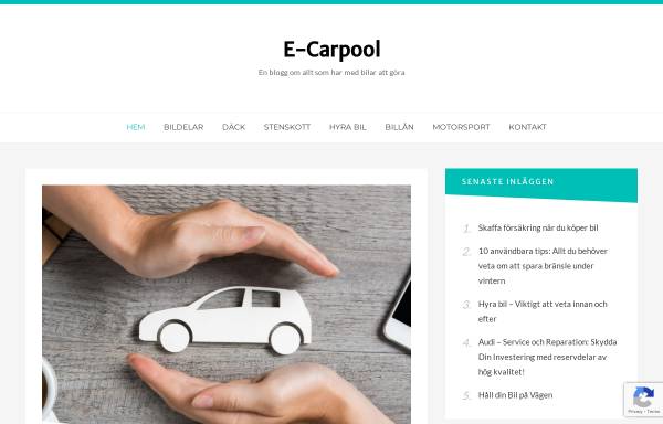 Vorschau von e-carpool.eu, E-carpool network Europe