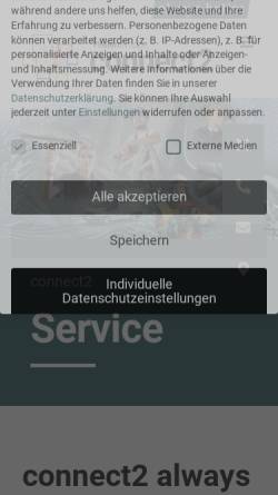 Vorschau der mobilen Webseite www.deutsche-rs.de, Deutsche R+S Dienstleistungen