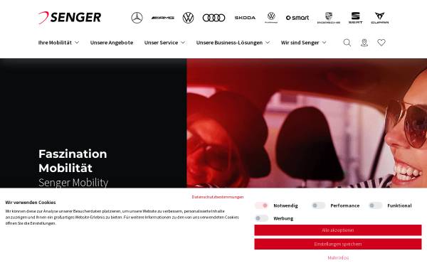 Vorschau von www.auto-senger.de, Senger Management GmbH