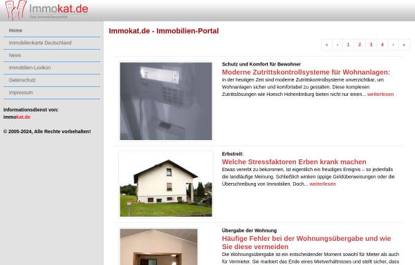 Vorschau von www.immokat.de, Immokat by Silke Schön