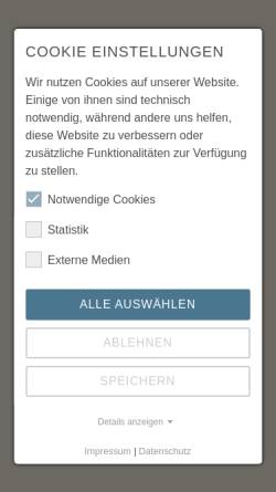 Vorschau der mobilen Webseite www.spirituosen-verband.de, Bundesverband der Deutschen Spirituosen-Industrie und -Importeure e.V.