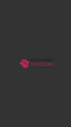 Vorschau der mobilen Webseite www.friseurhandwerk.de, Zentralverband des deutschen Friseurhandwerks