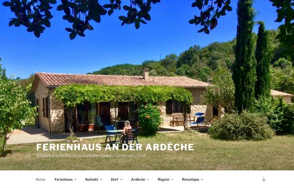 Vorschau von www.ferienhaus-an-der-ardeche.de, Ferienhaus an der Ardèche