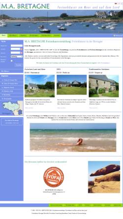 Vorschau der mobilen Webseite www.ma-bretagne.de, M.A. Bretagne