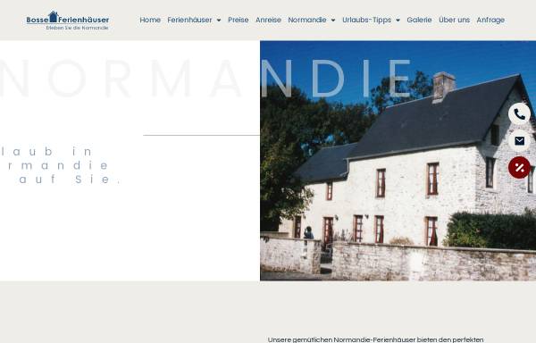 Vorschau von www.normandie-infos.de, Erlebnis Normandie