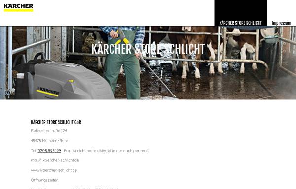Vorschau von www.kaercher-schlicht.de, Firma C. Schlicht