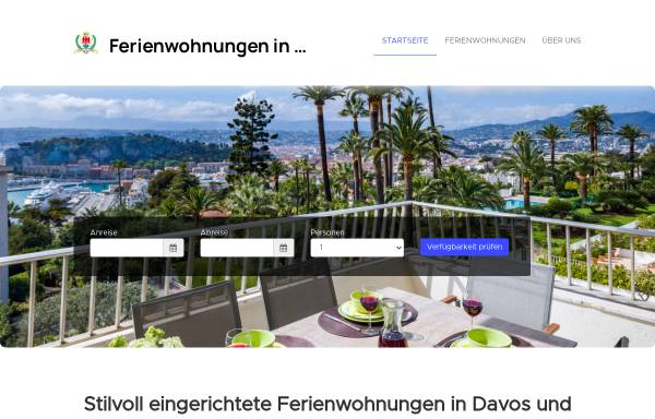 Ferienwohnung in Nizza / Mont Boron und in Davos