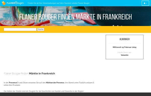 Vorschau von www.markttagfrankreich.com, Flaner Bourger