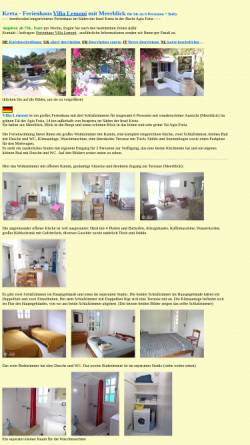 Vorschau der mobilen Webseite ferienhaus-villa-lemoni.ferienwohnungen-insel-kreta.de, Ferienhaus Villa Lemoni