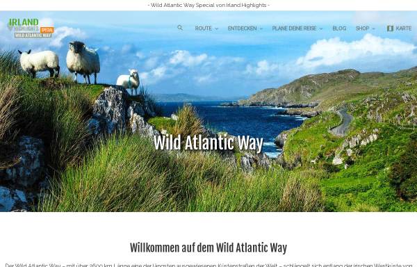 Vorschau von www.wild-atlantic-way.de, Wild Atlantic Way