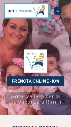 Vorschau der mobilen Webseite www.hotelveliero.it, Hotel Veliero