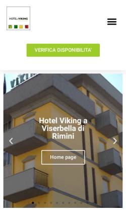 Vorschau der mobilen Webseite www.viking.rimini.it, Hotel Viking