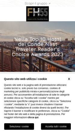 Vorschau der mobilen Webseite www.hotelpalatino.com, Grand Hotel Palatino