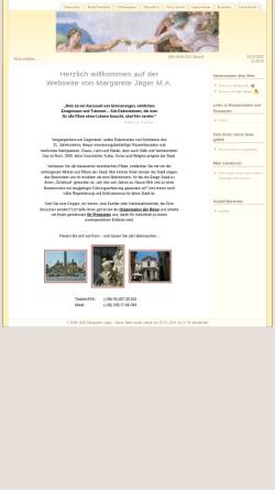 Vorschau der mobilen Webseite www.rom-erleben.com, Margarete Jäger