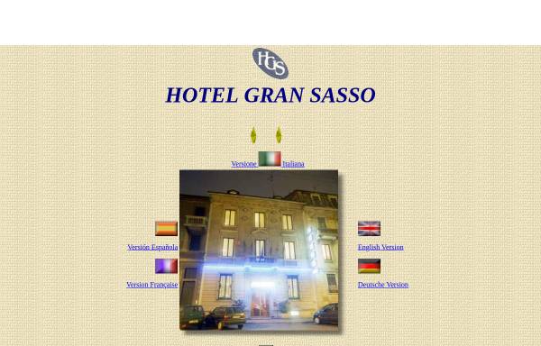 Vorschau von web.tiscali.it, Hotel Gran Sasso