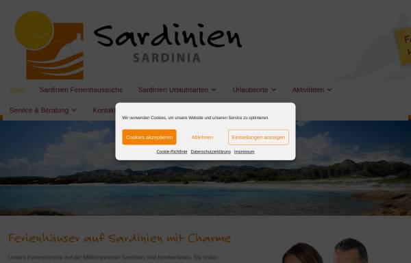 Vorschau von www.sardinien-sardinia.com, Sardinien Sardinia