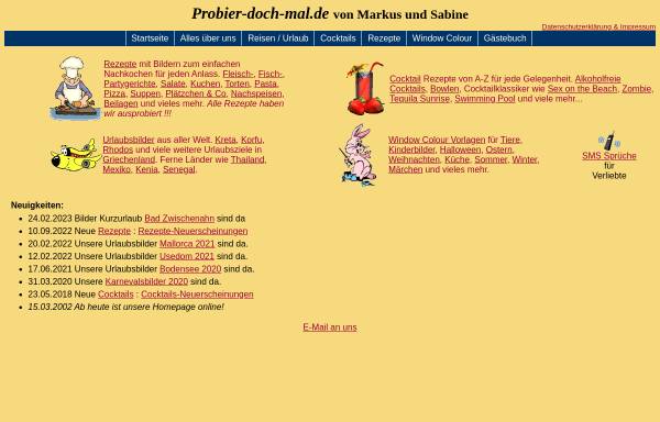 Vorschau von www.markus-sabine.de, Baumann, Markus
