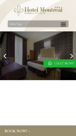 Vorschau der mobilen Webseite hotelmontreal.com, Hotel Montreal
