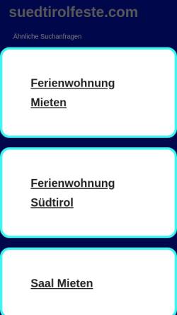 Südtirol Feste