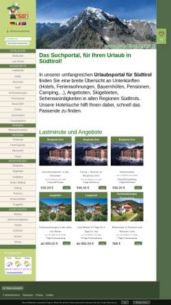 Vorschau der mobilen Webseite www.suedtirol-ferien.it, Südtirol-Ferien