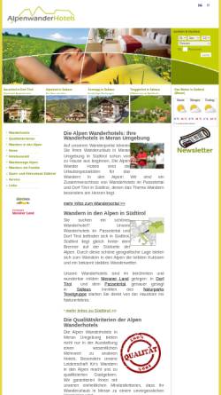 Vorschau der mobilen Webseite www.alpenwanderhotels.com, AlpenWanderHotels