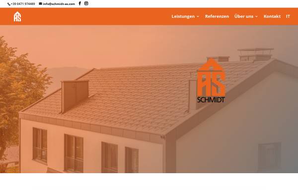Vorschau von www.schmidt-as.com, Spenglerei Schmidt Albert OHG