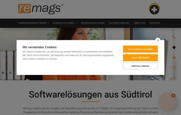 Vorschau von www.remags.com, Remags GmbH
