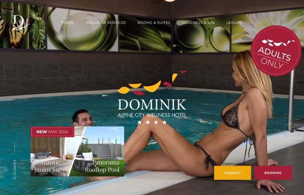 Vorschau von www.hoteldominik.com, Hotel Dominik