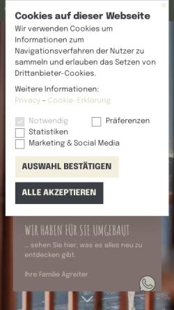 Vorschau der mobilen Webseite www.fernblick.com, Hotel Fernblick