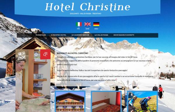Vorschau von www.hotelchristine.it, Hotel Christine