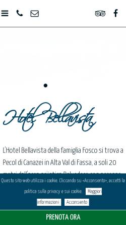 Vorschau der mobilen Webseite www.bellavistahotel.it, Sporthotel Bellavista