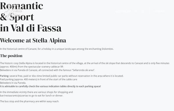 Vorschau von www.stella-alpina.net, Garni Stella Alpina