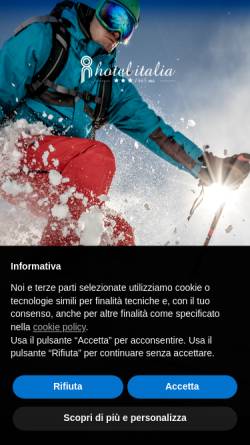Vorschau der mobilen Webseite hotelitalia.eu, Hotel Italia