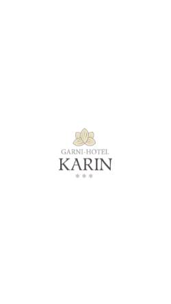Vorschau der mobilen Webseite www.hotel-karin.com, Hotel Karin