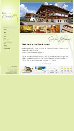 Vorschau der mobilen Webseite www.garnijasmin.it, Garni Jasmin