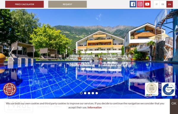 Vorschau von www.tyrol.it, Familienresidence Apparthotel Tyrol