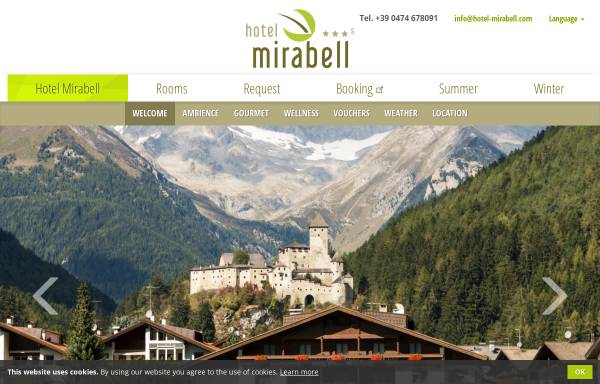 Vorschau von www.hotel-mirabell.com, Hotel Mirabell