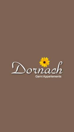 Vorschau der mobilen Webseite www.dornach.it, Appartements Dornach