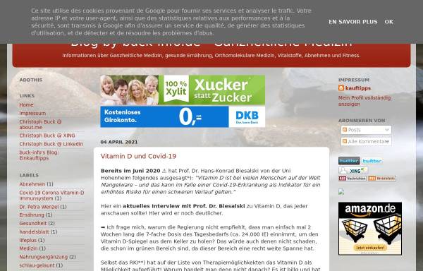 Blog by buck-info - Buck, Christoph