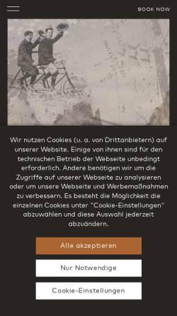 Vorschau der mobilen Webseite www.linder.it, Hotel Linder