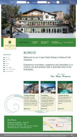 Vorschau der mobilen Webseite www.hotel-solaia.com, Hotel Solaia