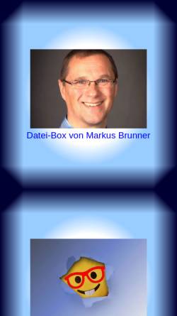 Vorschau der mobilen Webseite www.markus.li, Brunner, Markus