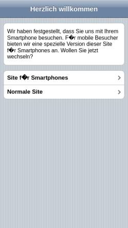 Vorschau der mobilen Webseite www.hotel-abano.de, Hotel-Abano.de