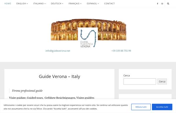 Vorschau von www.guideverona.net, Guide Verona