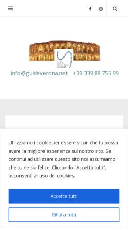 Vorschau der mobilen Webseite www.guideverona.net, Guide Verona