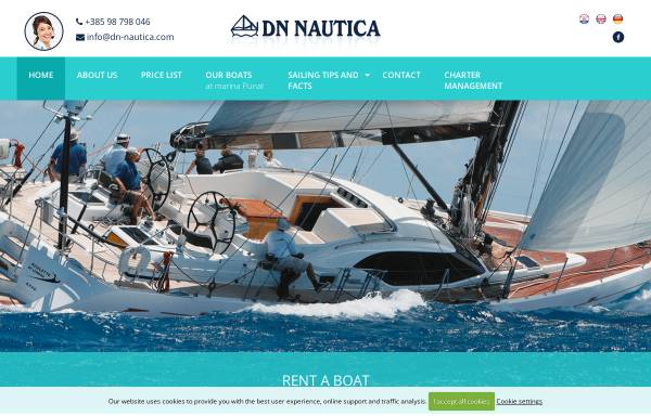 Vorschau von www.dn-nautica.com, DN Nautica