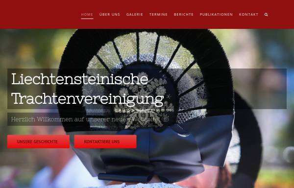 Vorschau von www.trachten.li, Liechtensteinische Trachtenvereinigung