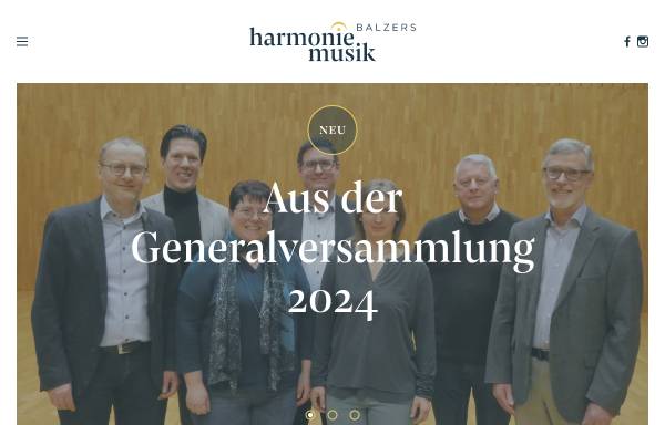 Vorschau von www.hmb.li, Harmoniemusik Balzers